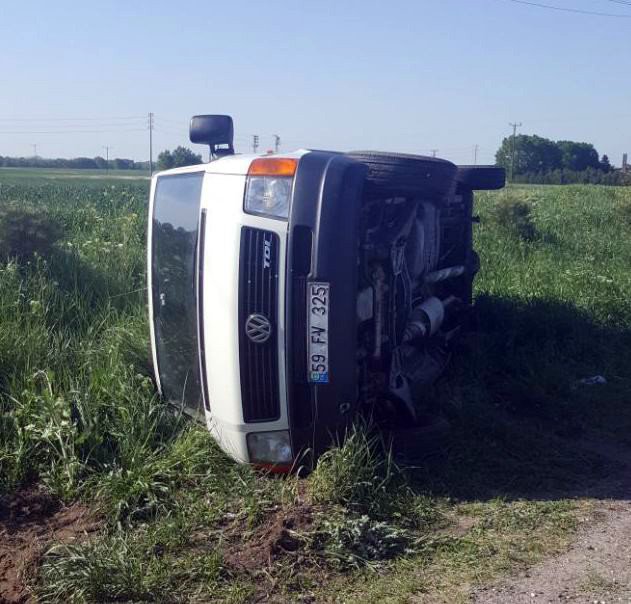 Tekirdağ’da Trafik Kazası: 1 Yaralı