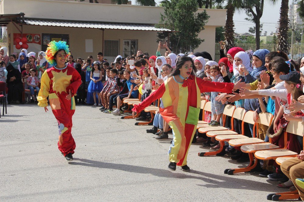 Suriyeli Çocuklar, Mersin Barosunun Şenliğinde Doyasıya Eğlendi