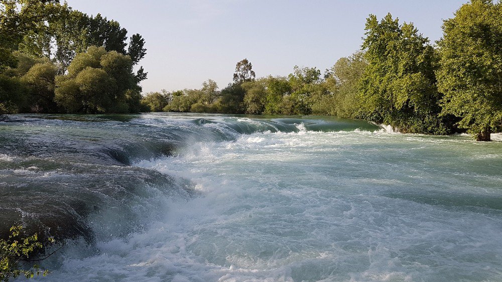 Manavgat Irmağı Coştu