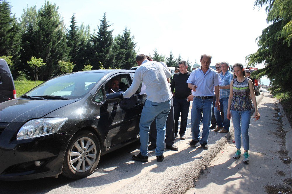 Kocaeli’de 4 Araç Birbirine Girdi