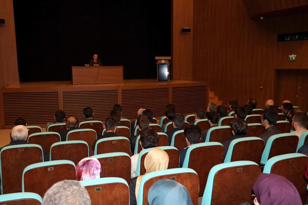 Prof. Dr. Ramazan Ayvallı, Yozgat’ta Konferans Verdi