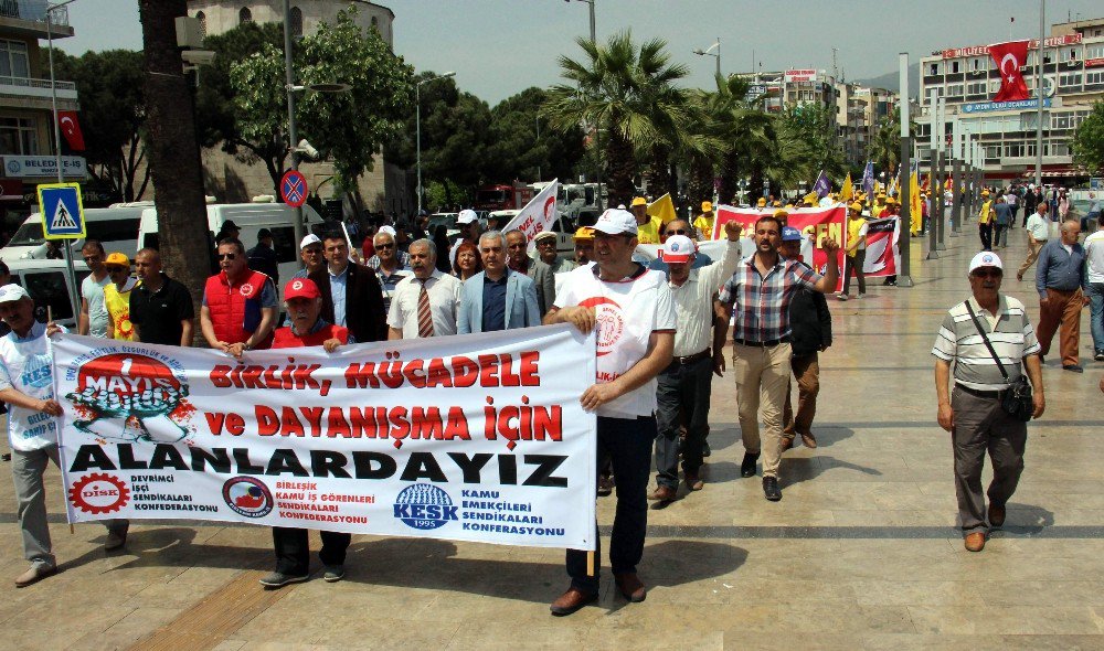 Aydın’da 1 Mayıs İşçi Bayramı Kutlamaları