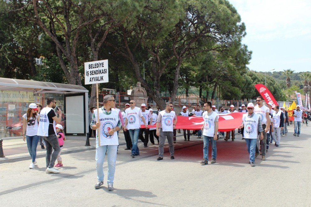 Ayvalık’ta 1 Mayıs Coşkusu