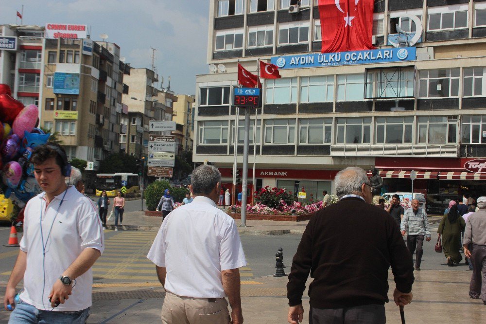 Aydın’da Yaz Sıcakları Bastırdı