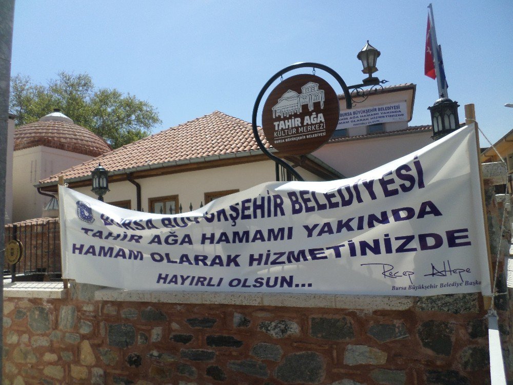 Tahirağa Hamamı Gün Sayıyor