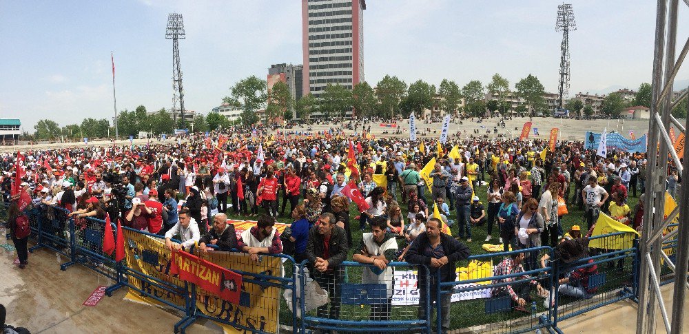 Bursa’daki 1 Mayıs Kutlamalarında 3 Bin 500 Polis Görev Aldı