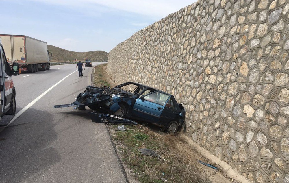 Sungurlu’da Kaza: 1 Ölü, 2 Yaralı