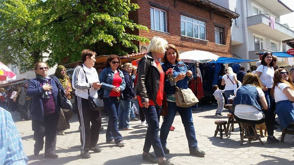 Tarihi Pazaryeri Tatilcilerin Uğrak Yeri Oldu