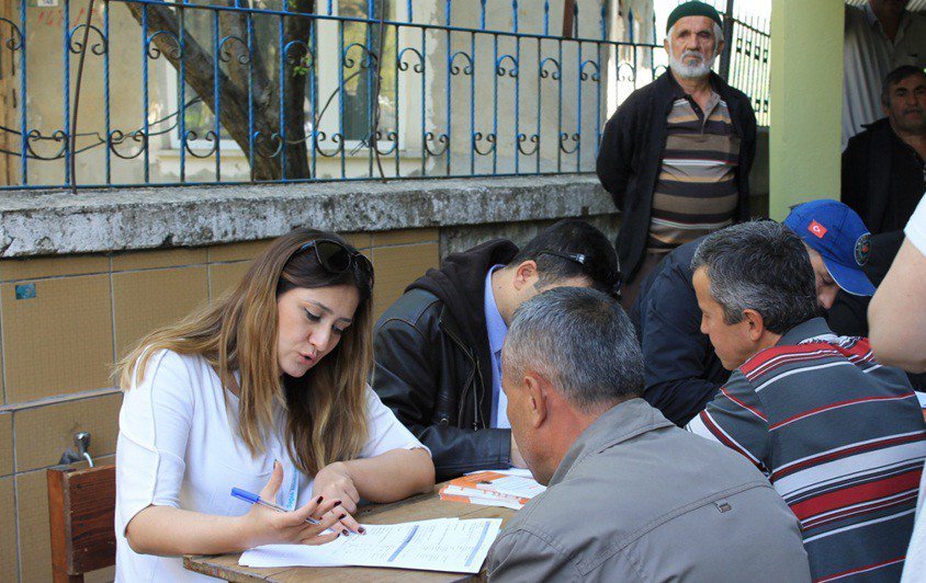 Hanta Virüsüne Karşı Köylülerden Kan Örneği Alındı