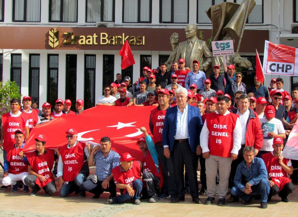 İzmir’in İlçelerinde 1 Mayıs Coşkusu