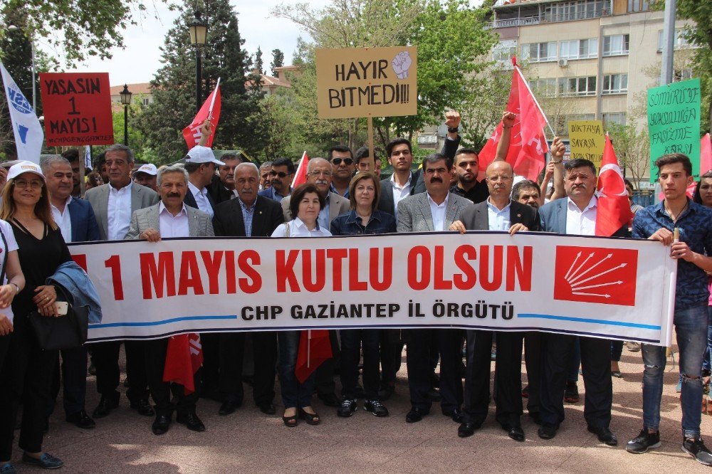 Gaziantep’te 1 Mayıs Coşkusu