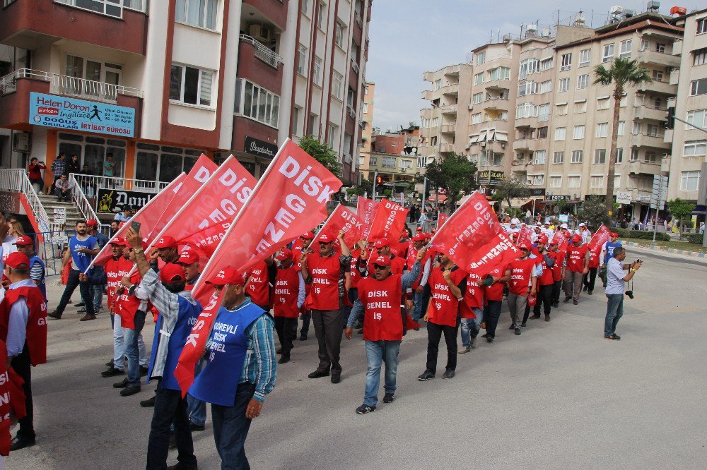 Hatay’da 1 Mayıs Yürüyüşü