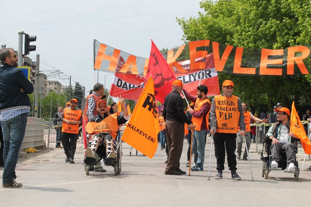 1 Mayıs Kutlamalarında Kocaeli Polisi Kuş Uçurmadı