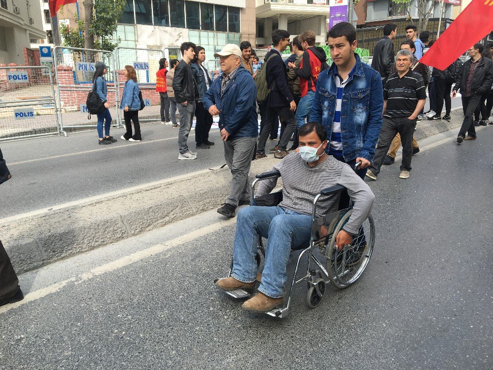 1 Mayıs İçin "Engel" Tanımadılar