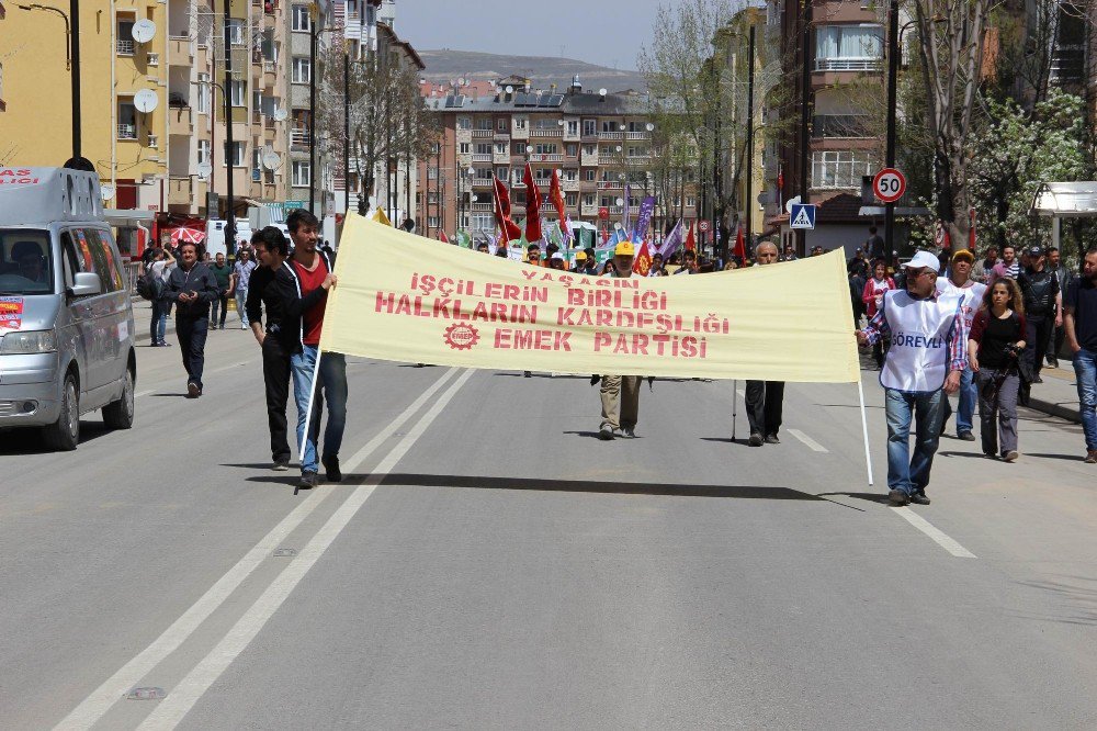 Sivas’ta 1 Mayıs Kutlamalarına Katılım Düşük Oldu