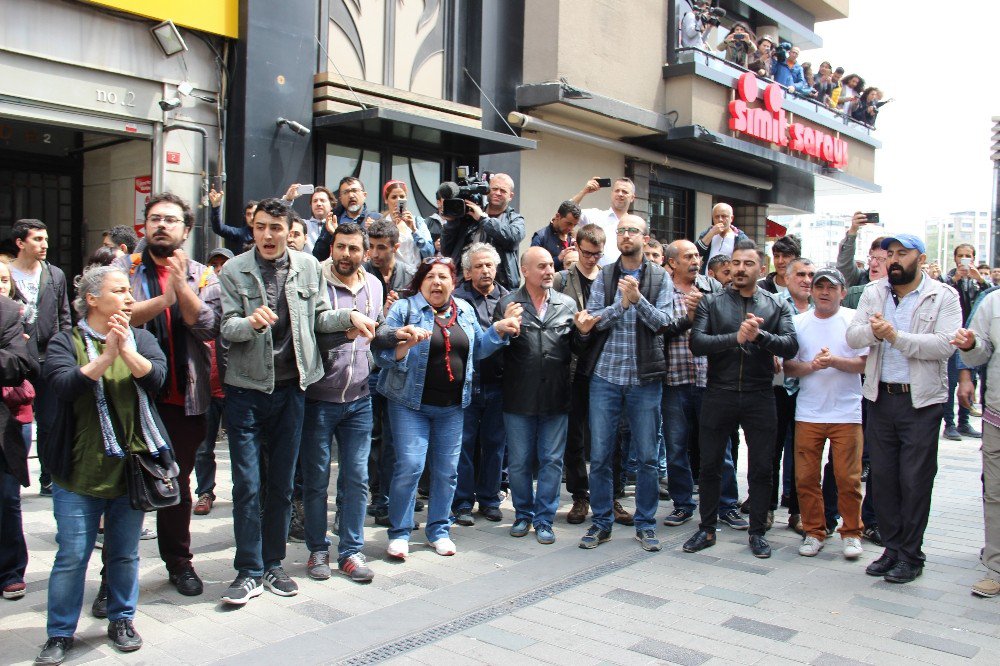 Talimhane Caddesi’nden Taksim’e Yürümek İsteyen Gruba Müdahale