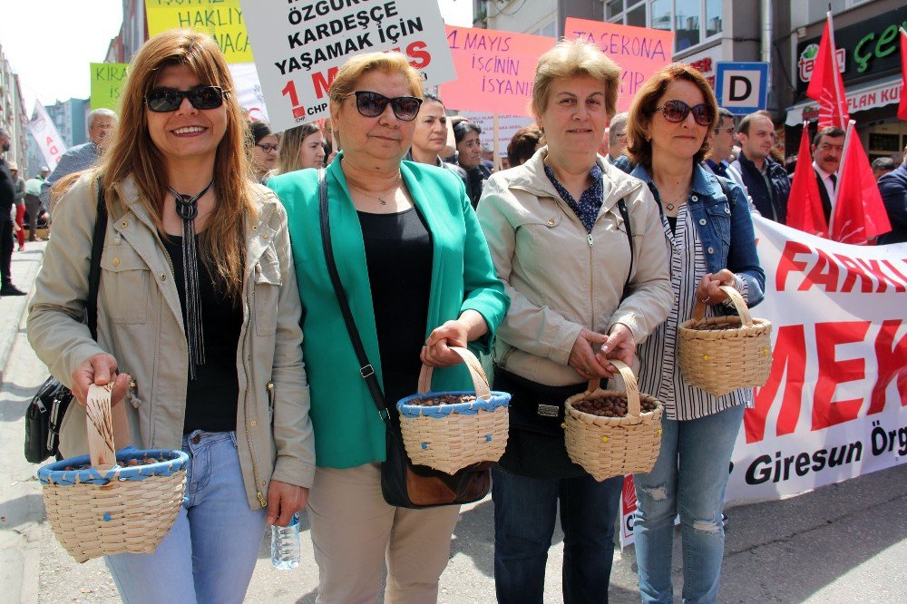 Giresun’da 1 Mayıs Kutlaması