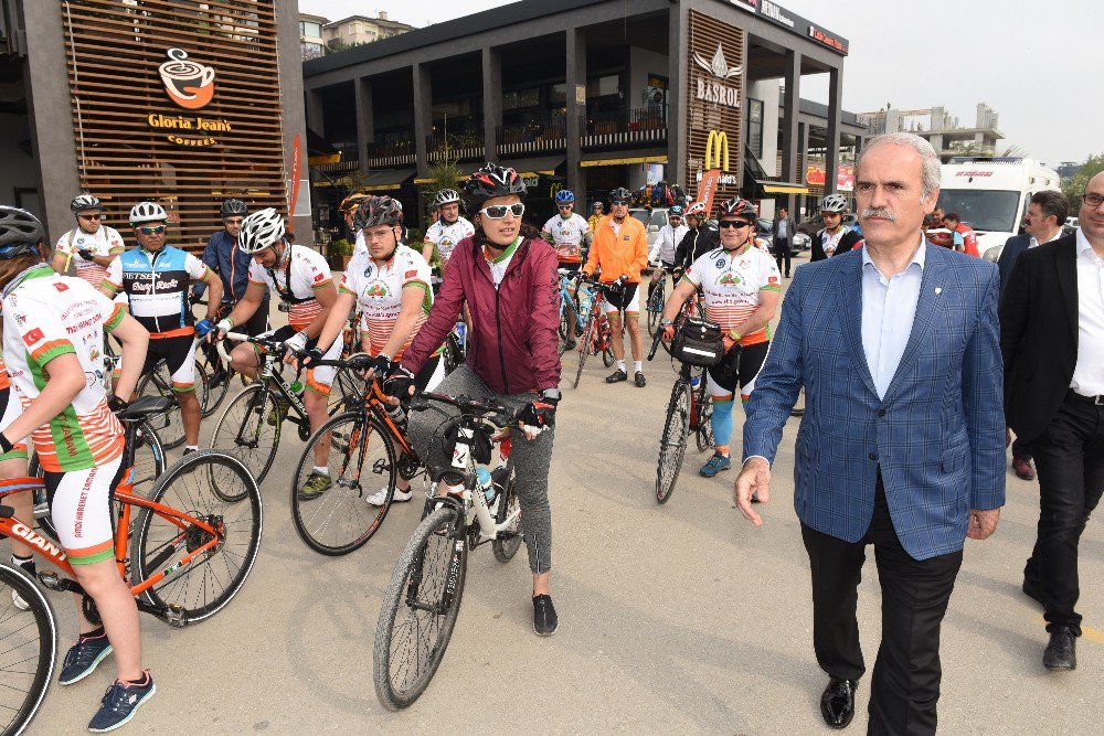 Sağlık İçin 580 Kilometre Pedal Çevirecekler