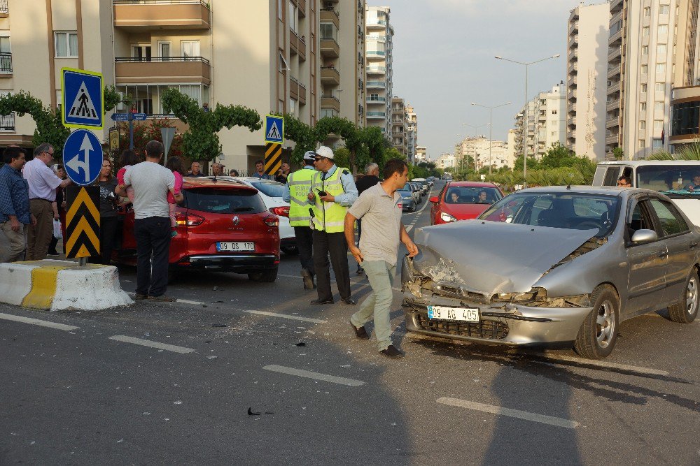 Aydın’da Trafik Kazası; 1 Yaralı