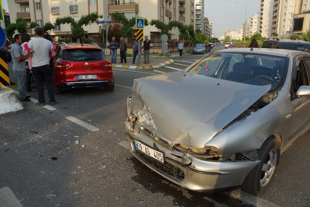 Aydın’da Trafik Kazası; 1 Yaralı