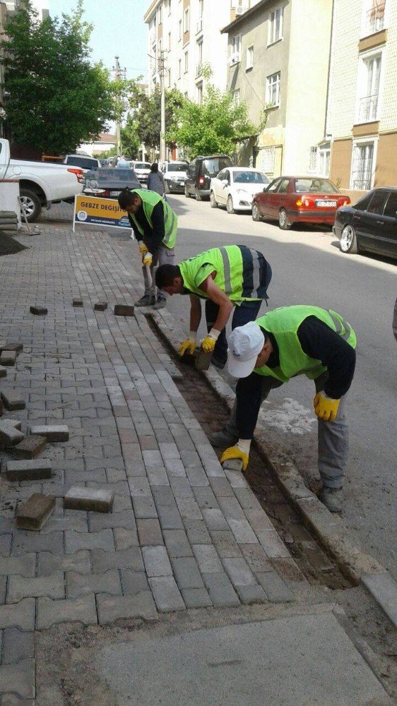 Gebze Fen İşleri Çalışmalarına Hız Verdi