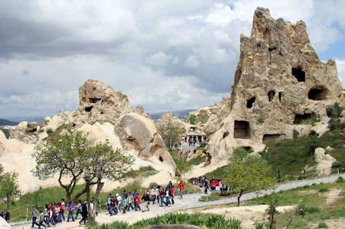 Göreme’de 1 Mayıs Yoğunluğu Yaşandı