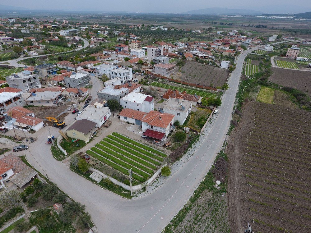 Saruhanlı’ya 102 Bin 283 Metrekarelik Kilit Parke Taşı Döşendi