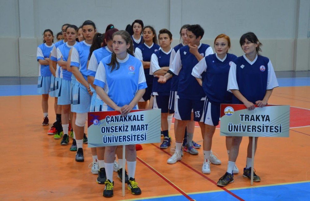 Trakya Üniversiteler Birliği Spor Müsabakaları Başladı