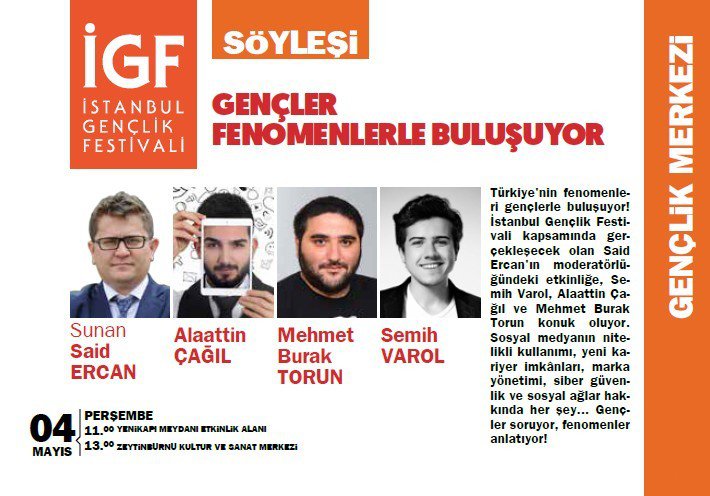 İstanbul Gençlik Festivali Başlıyor