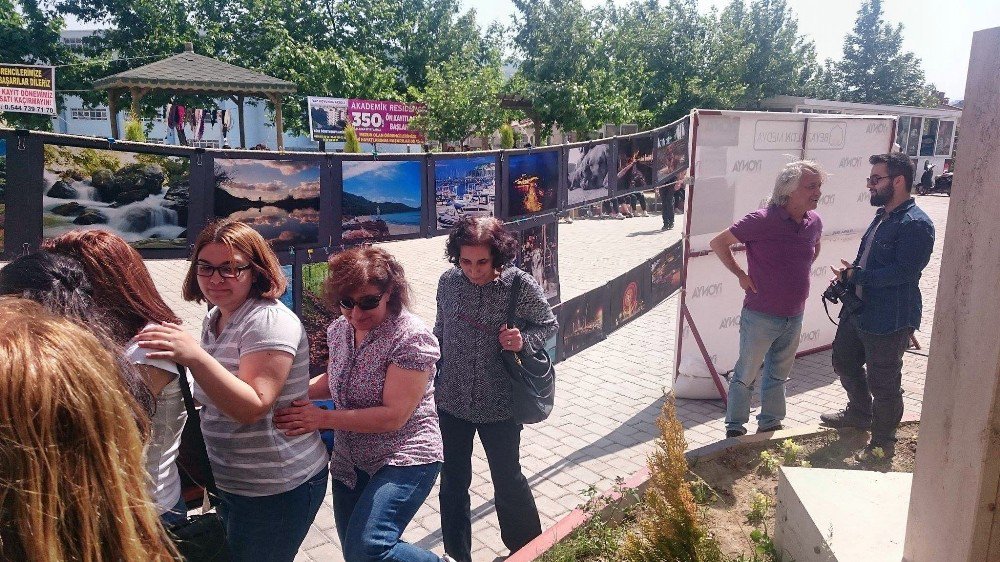 Söke’de Üniversite Öğrencisinden Açık Hava Fotoğraf Sergisi