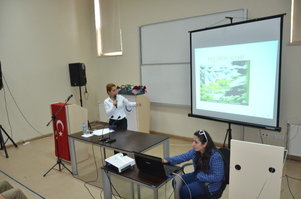 ‘İyi Tarım Uygulamaları Ve Sertifikasyon Süreci’ Konulu Konferans