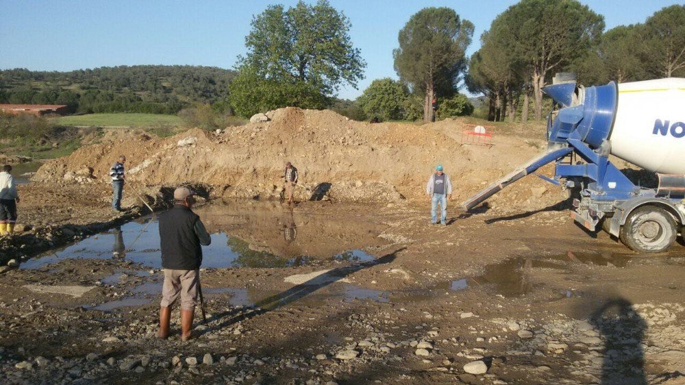 Tahtacı’da Yıkılan Köprüye Alternatif Çözüm