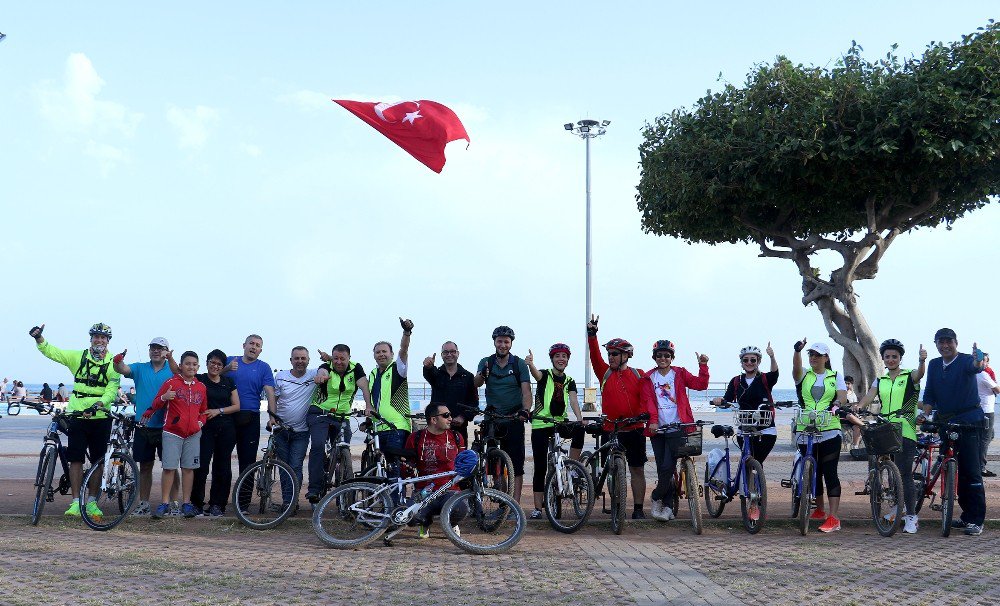 Mersin’de Avrupa Bisiklet Yarışması Heyecanı Başladı