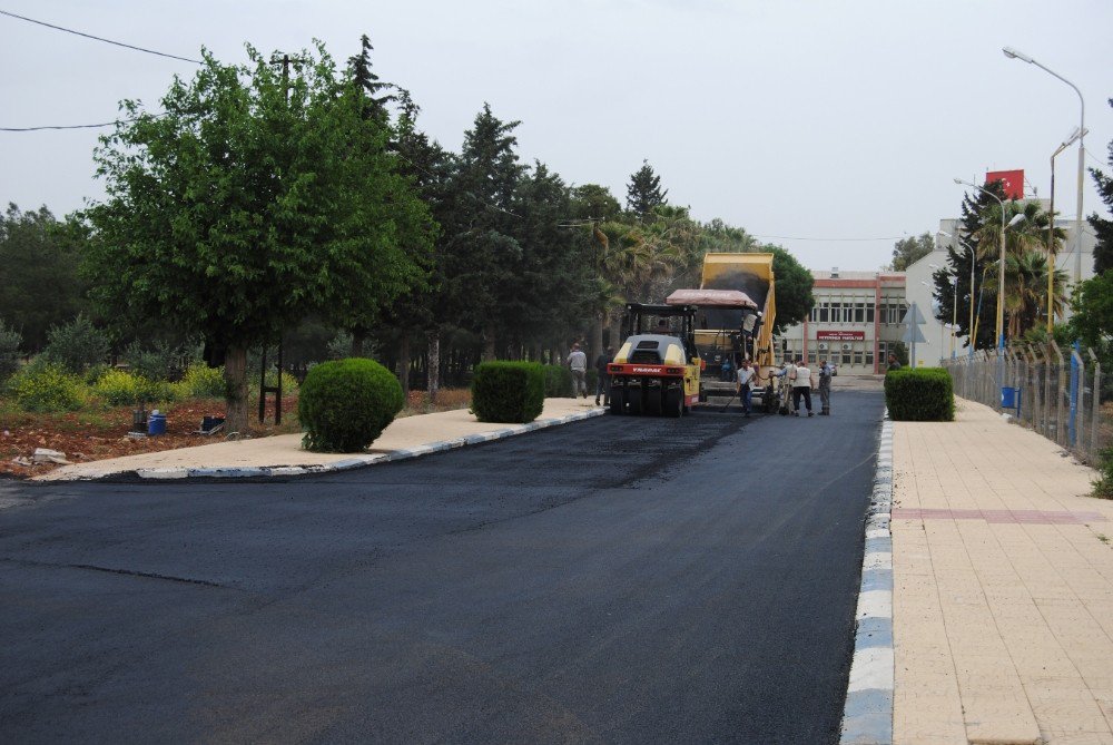 Büyükşehir Eyyübiye Kampusünün Yollarını Yeniledi