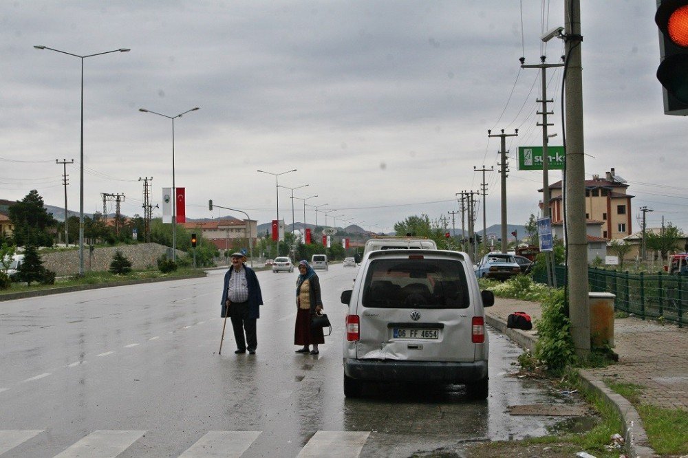 Sungurlu’da Kaza: 1 Yaralı