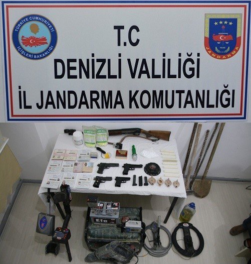 Denizli’de Tarihi Eser Kaçakçılığı Operasyonu: 1 Kişi Tutuklandı