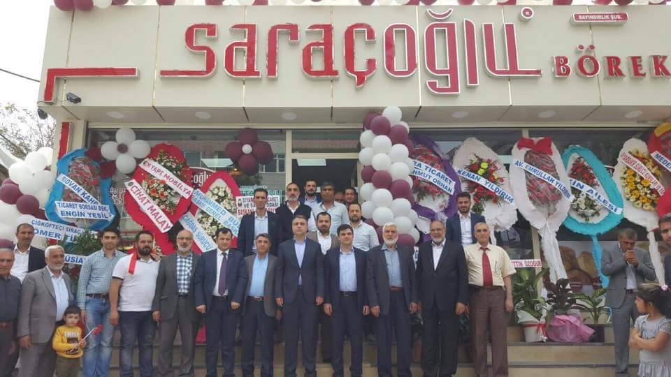 Diyarbakır’da Görkemli Börekçi Açılışı