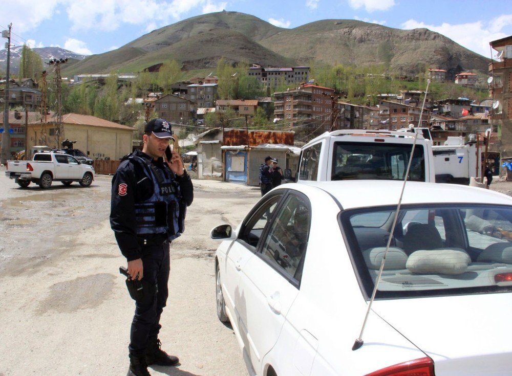 Hakkari’de Asayiş Uygulaması