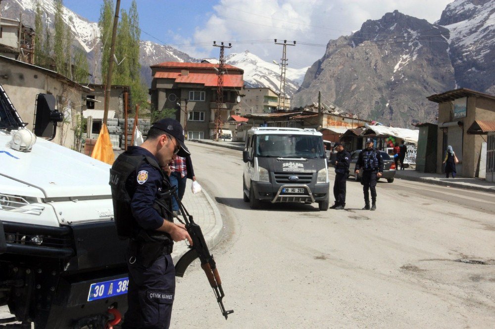 Hakkari’de Asayiş Uygulaması