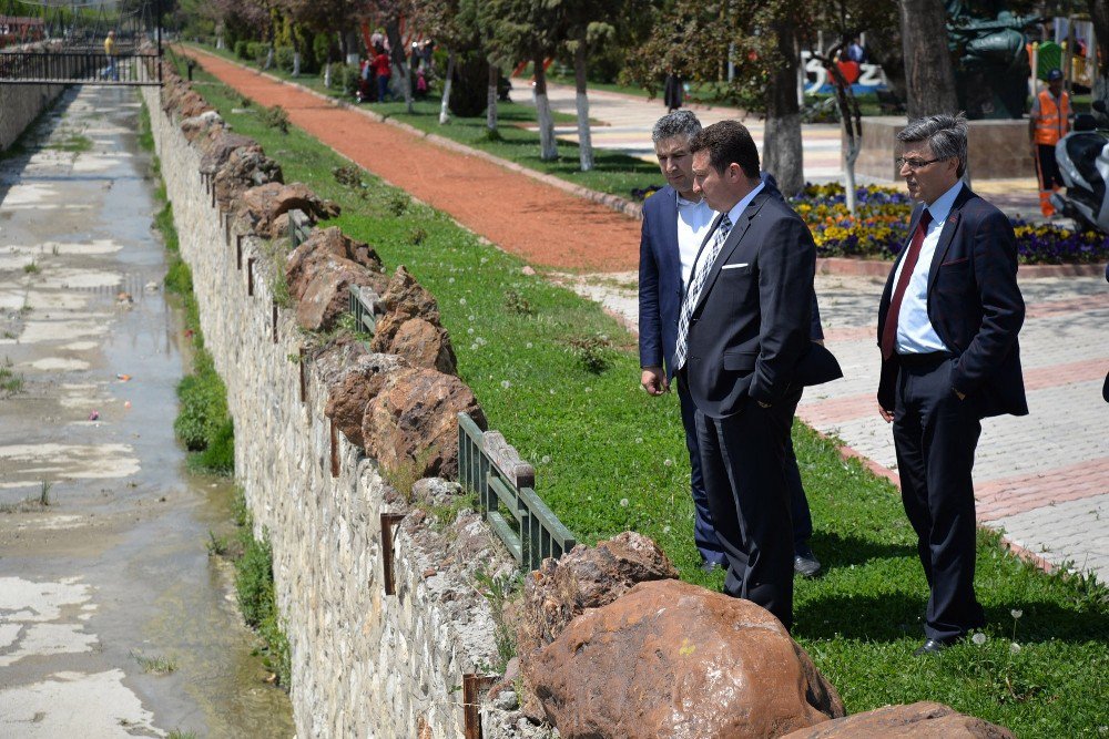 Başkan Bakıcı Kanal Islah Çalışmalarını İnceledi