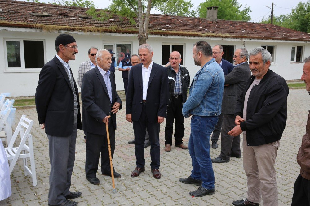 Başkan Dişli Ve Toçoğlu’ndan Evrenköy Mahallesine Ziyaret