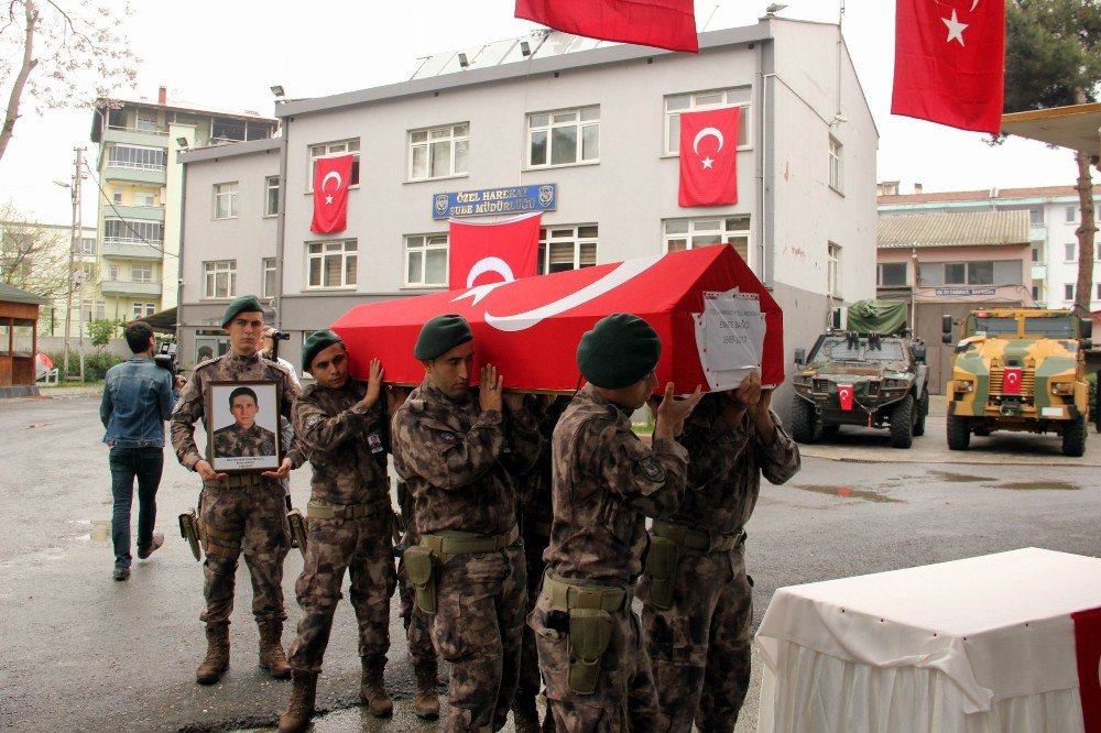 Özel Harekat Polisi Emre Bağcı İçin Tören Düzenlendi