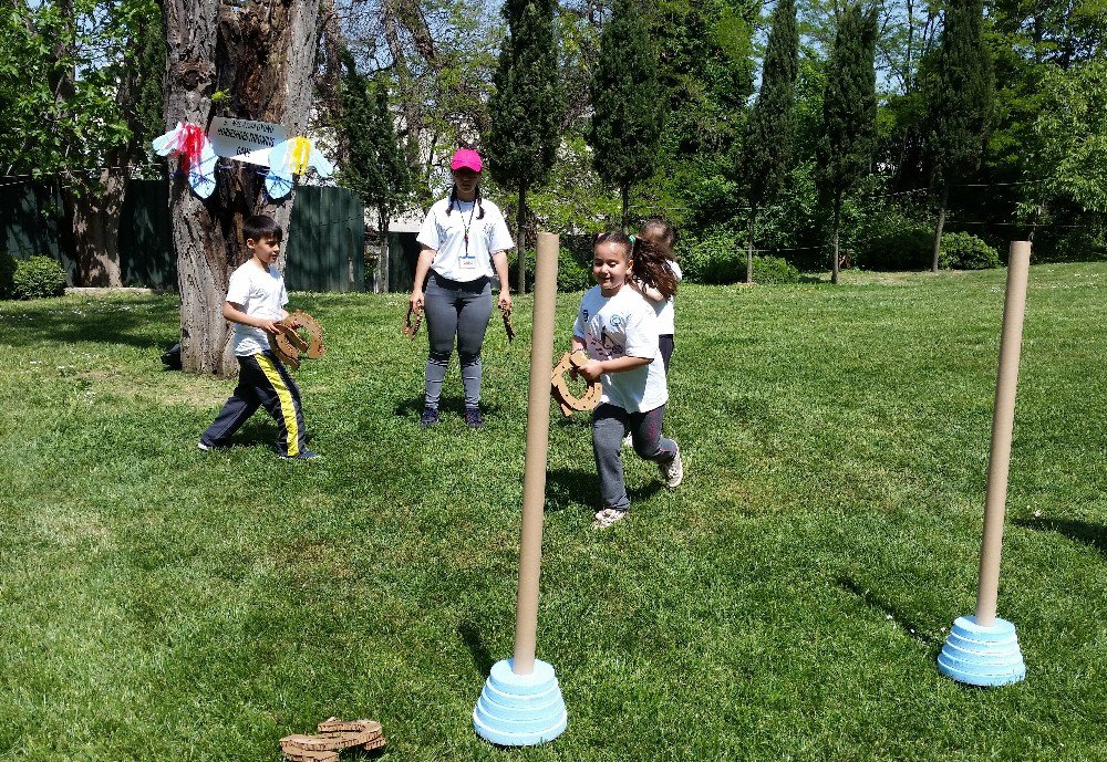 Topkapı Sarayı Bahçesi Çocuk Şenliğine Sahne Oldu