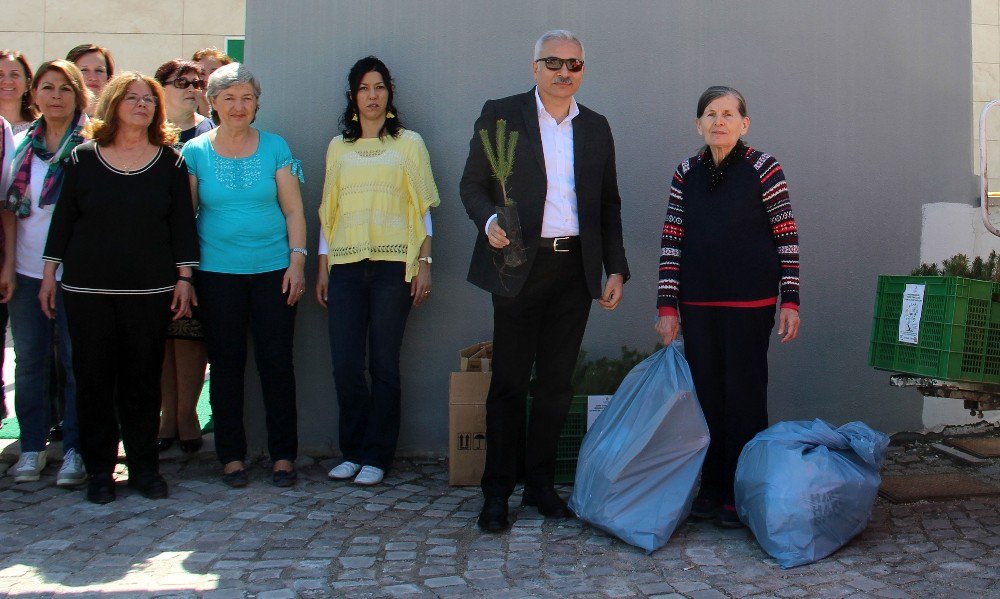 Çankaya’da Atıklar Fidana Dönüşüyor