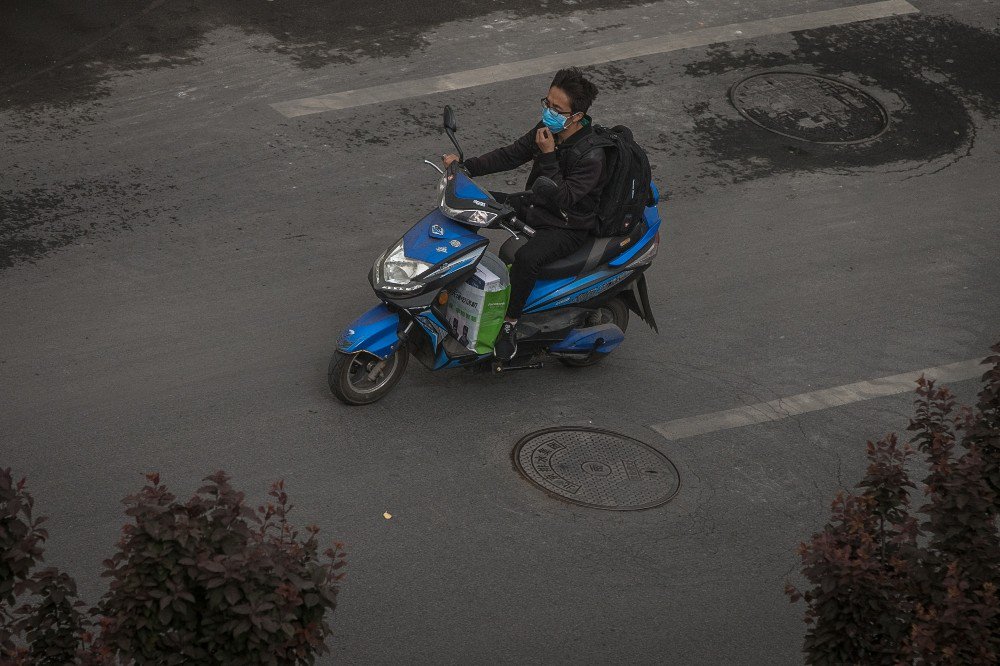 Çin’de Kum Fırtınası Tüm Bölgeyi Sardı