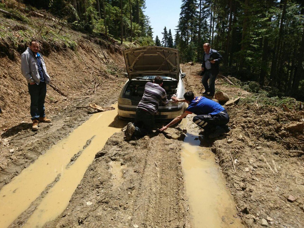 Ormanda Mahsur Kalan 2 Kardeş Afad Ekipleri Tarafından Kurtarıldı