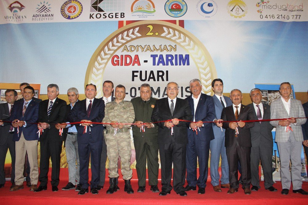 Adıyaman 2. Gıda Tarım Fuarı Başladı