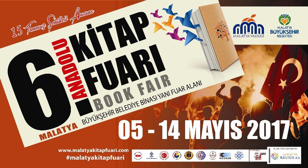 6. Malatya Anadolu Kitap Ve Kültür Fuarı Cuma Günü Kapılarını Açıyor