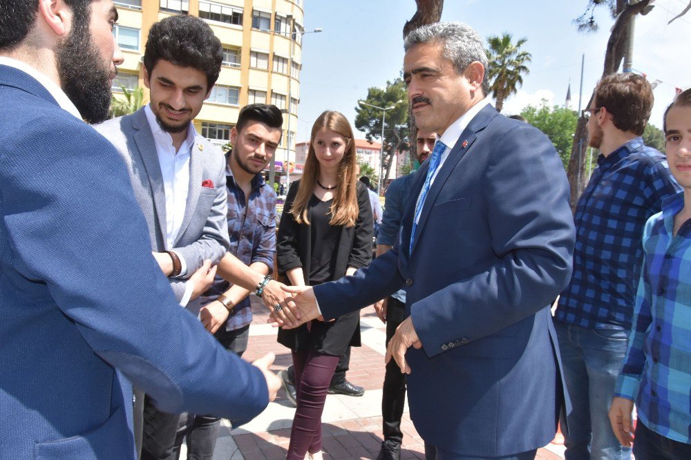 Başkan Alıcık, Tanrıdağ Türkçüler Derneğinin Etkinliğe Destek Verdi