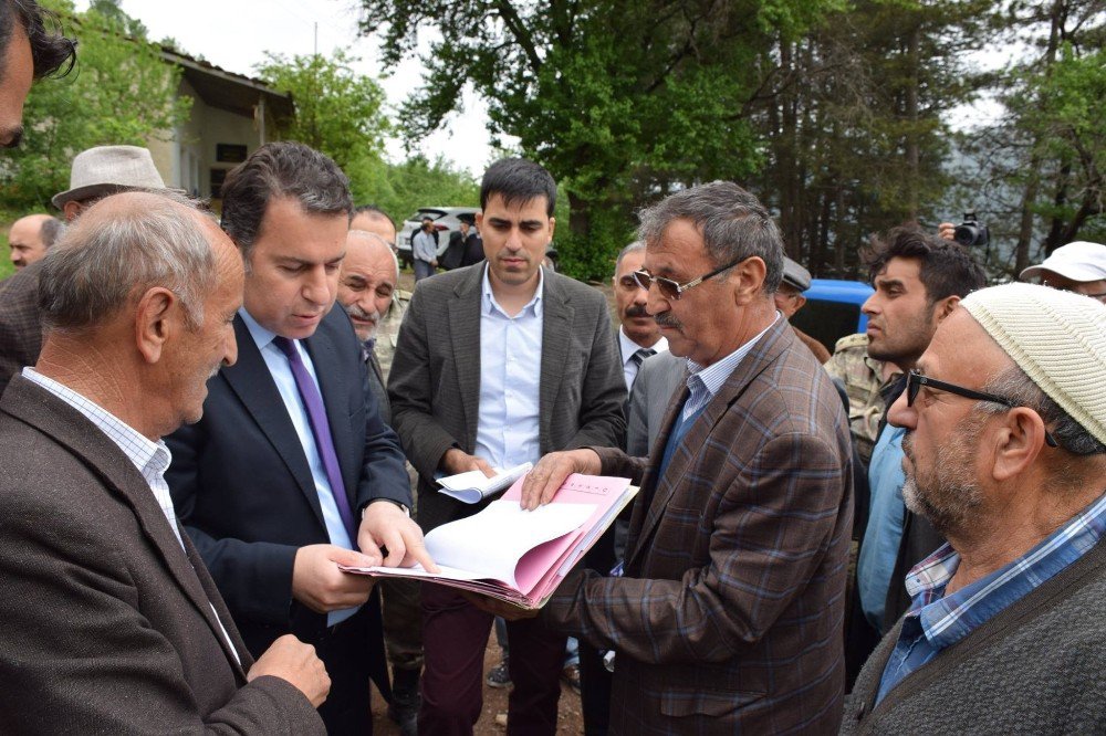 Tokat’ta Köylülerin Sınır Anlaşmazlığına Çözüm Arayışı